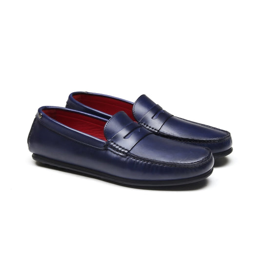 Max Chaussures Homme (Car Shoes) Bleu